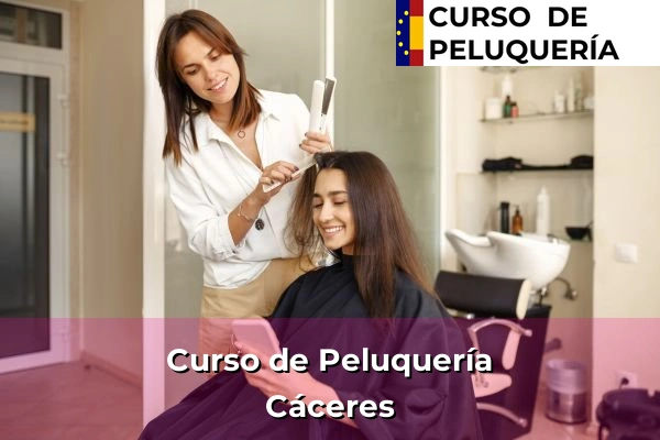 Curso de Peluquería en Cáceres