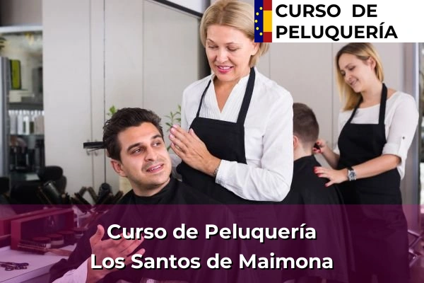 Curso de Peluquería en Los Santos de Maimona