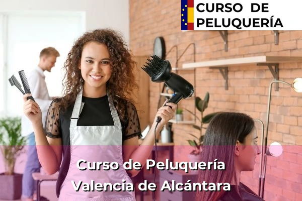 Curso de Peluquería en Valencia de Alcántara