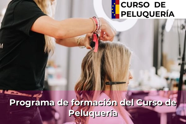 Programa de formación del Curso de Peluquería